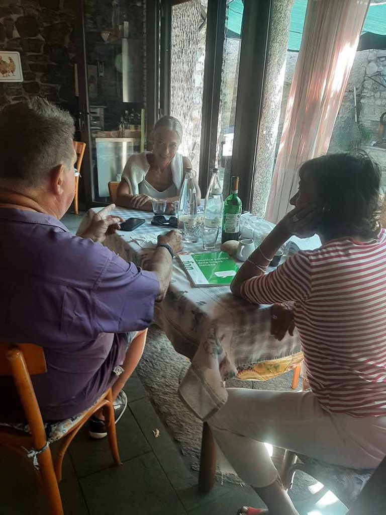 Italian is easier at the table