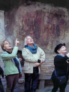 Barni, 20 minutes from Bellagio ad Lake Como, is a well-preserved rural village. Here, an old, religious wall fresco dating back to the Middle ages